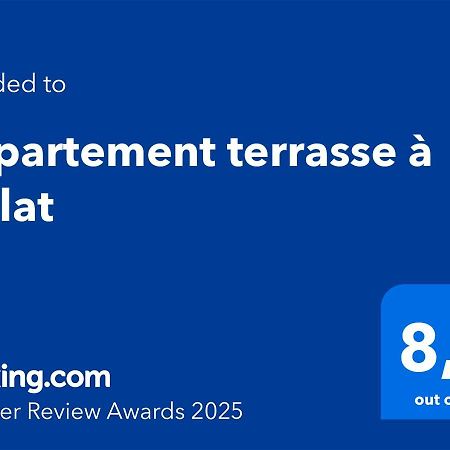 Appartement Terrasse A Sarlat Eksteriør billede