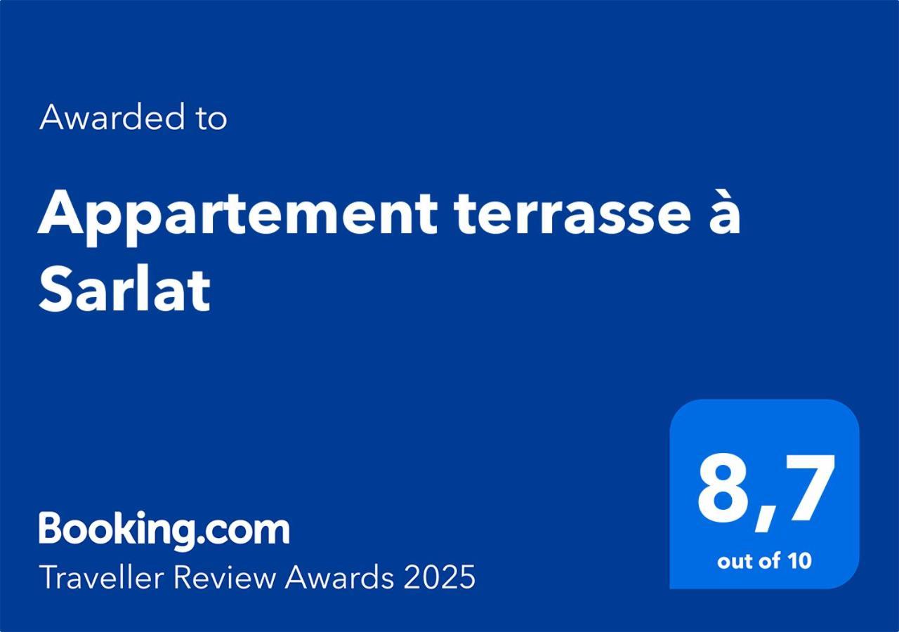 Appartement Terrasse A Sarlat Eksteriør billede